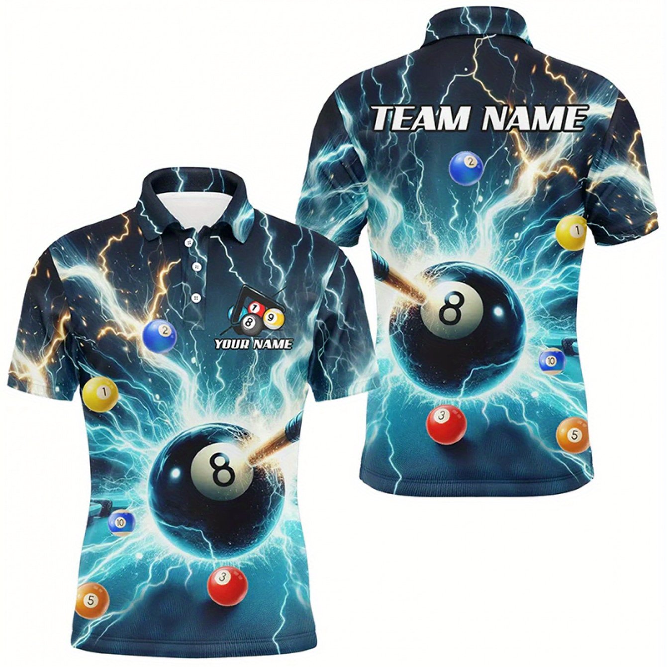 Custom Shirts Personalized Billiards Jerseys Gifts For Him