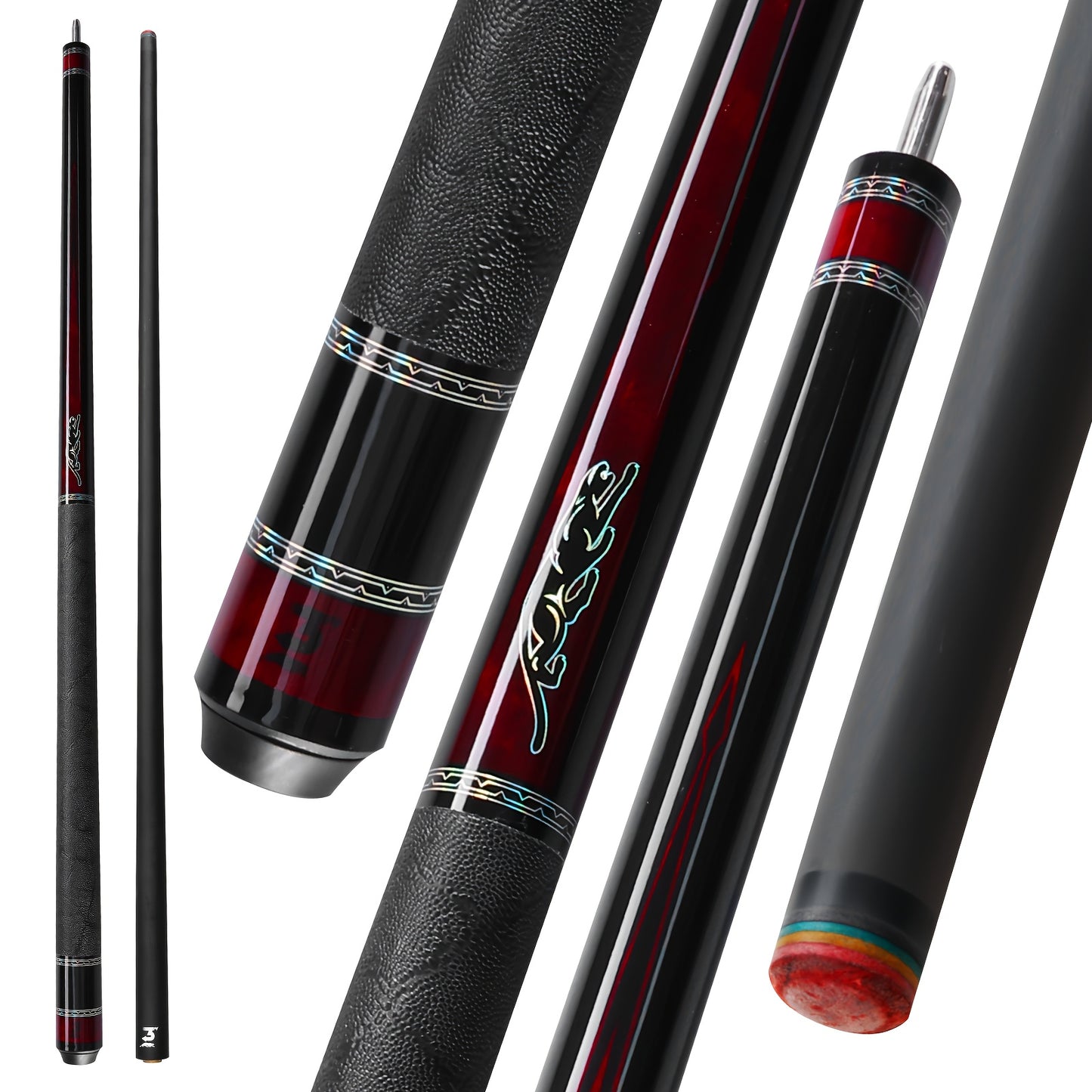 PREDAIDR SP Series Carbon Fiber Pool Cue 2 Piece Professional