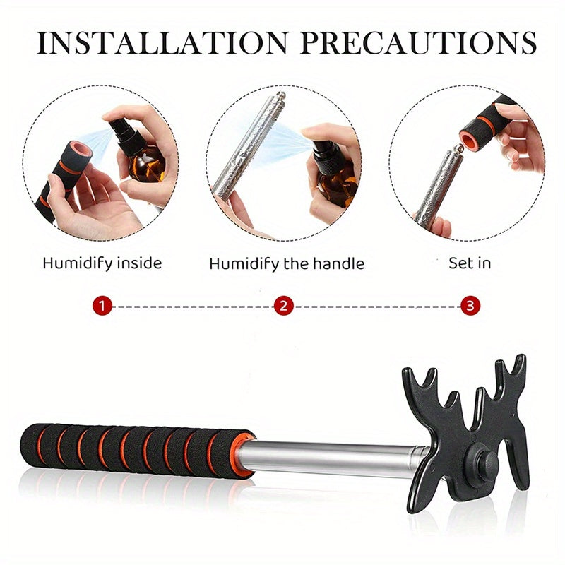 Retractable Billiard Cue Bridge Head Pool Accessory