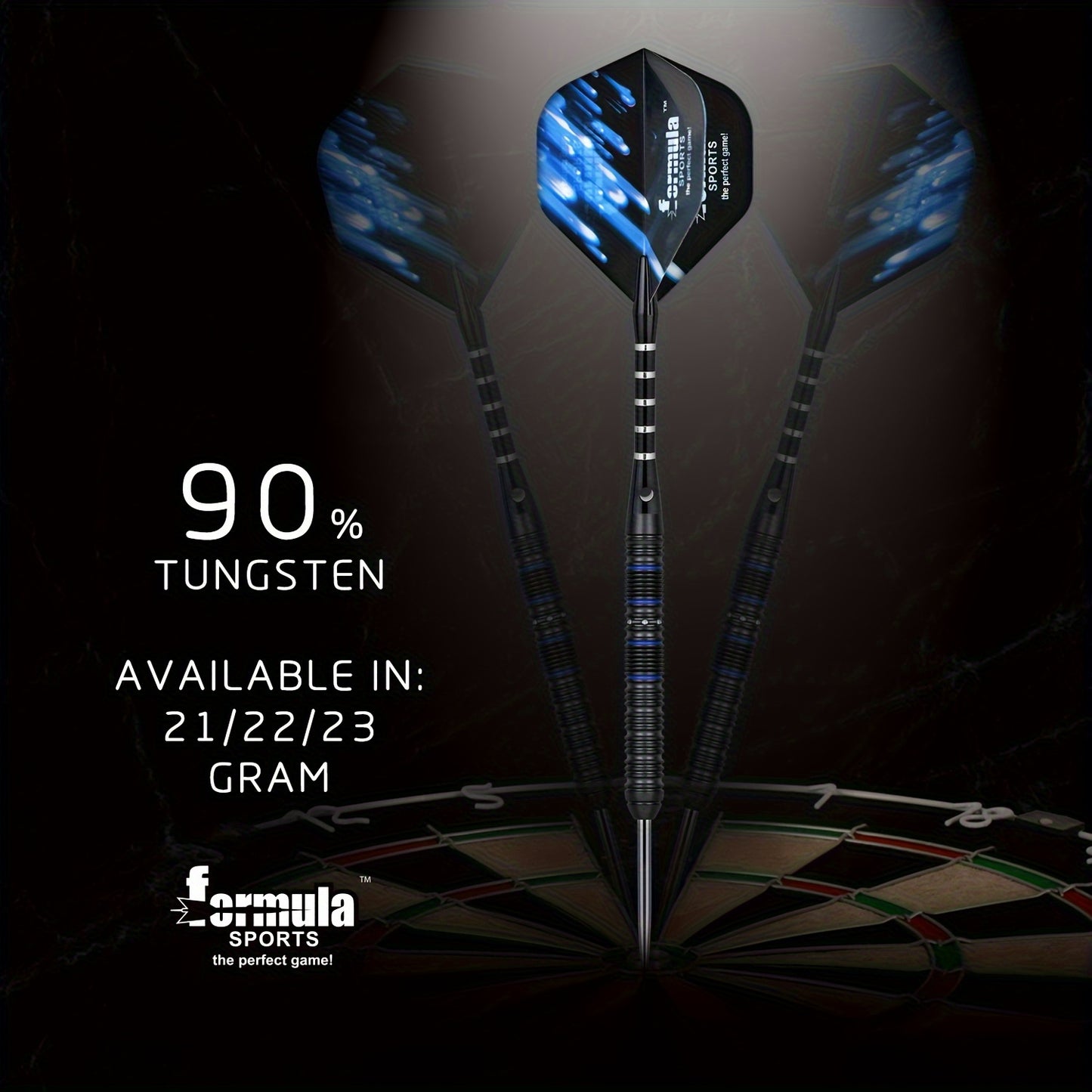 High Grade Tungsten Darts With Ninety Percent Tips For Dartboards