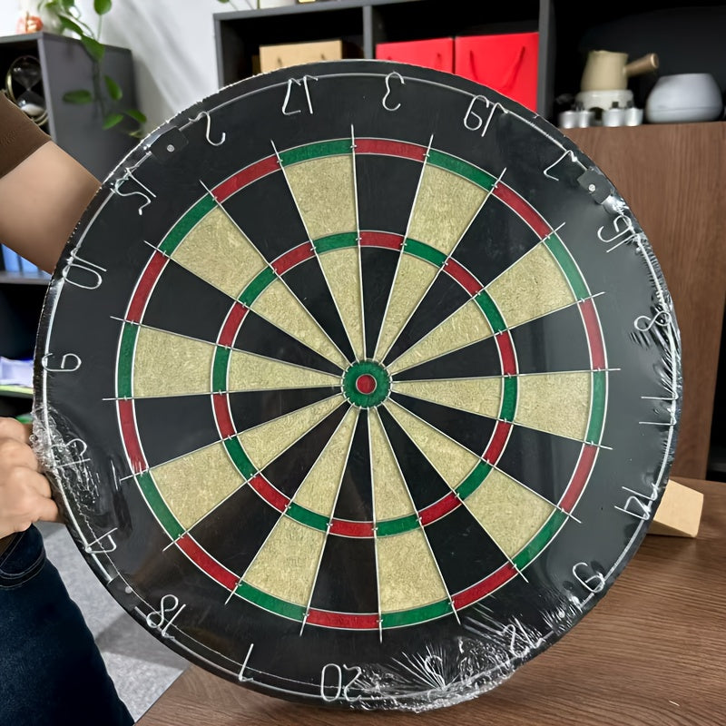 18 Inch Dart Board With Steel Tip Darts Double Sided Tournament Board