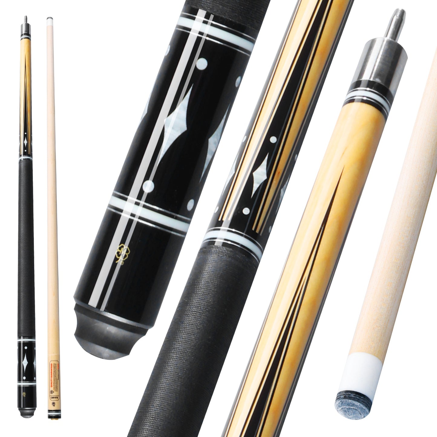 911 Series Pool Cue Low Deflection Vacuum Uni-Loc Joint Grip