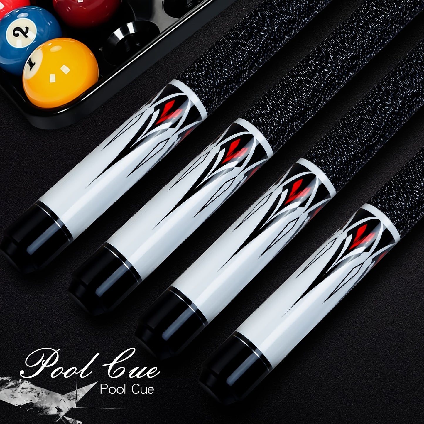 SEARVGRH Maple Pool Cue Wood Snooker Cue For Billiards Enthusiasts