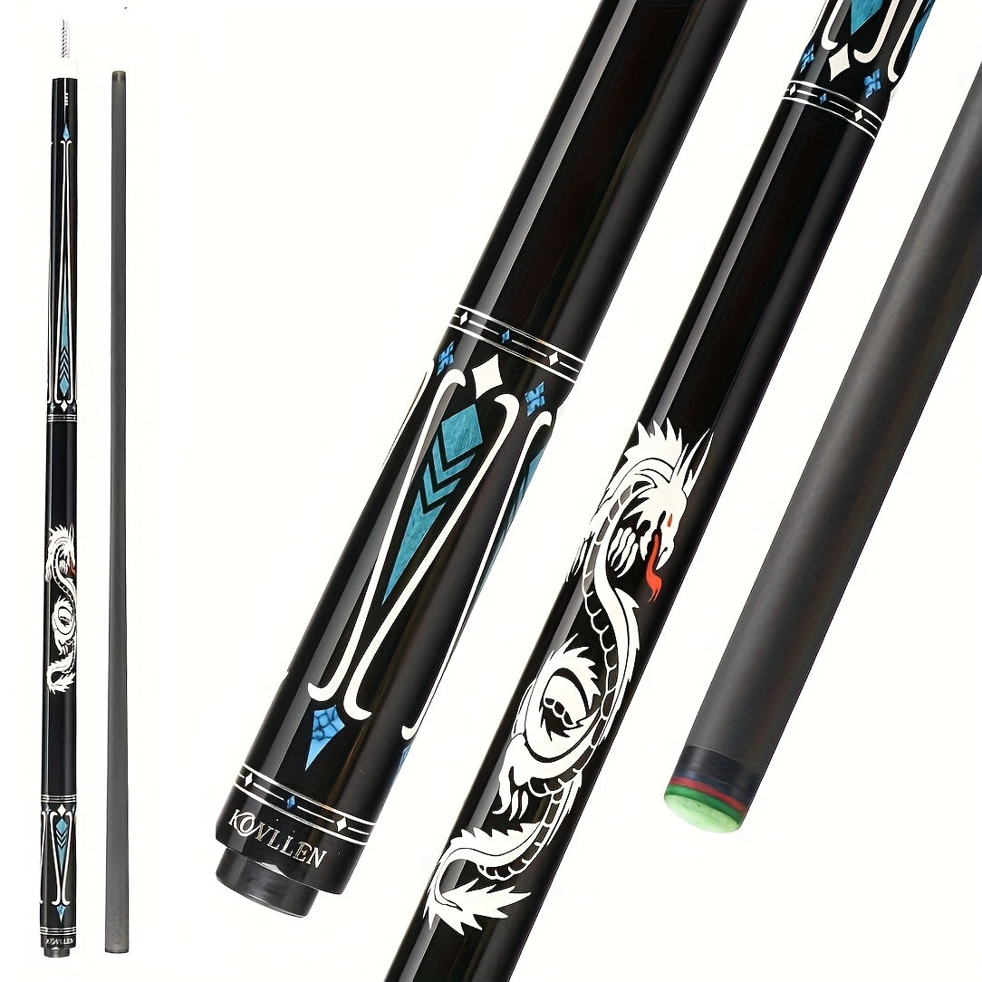 KONLLEN Carbon Fiber Pool Cue With Low Deflection Technology