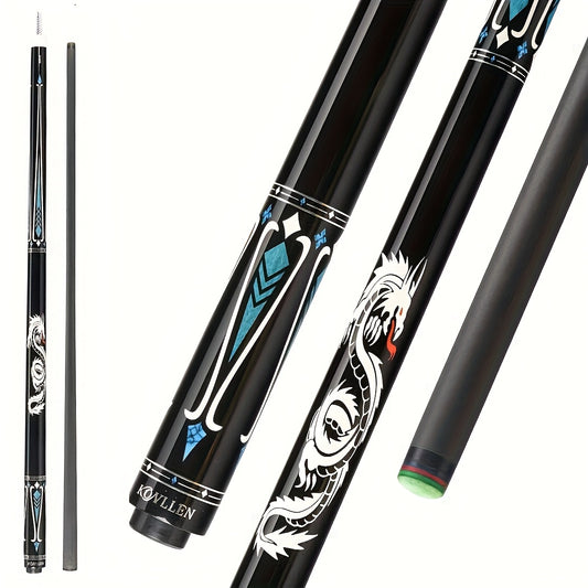 KONLLEN Carbon Fiber Pool Cue With Low Deflection Technology