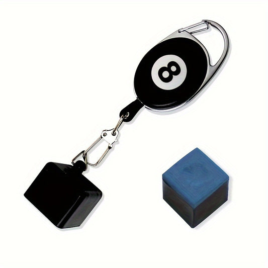 Scott Edward Premium Billiard Cue Chalk Holder Oval Design
