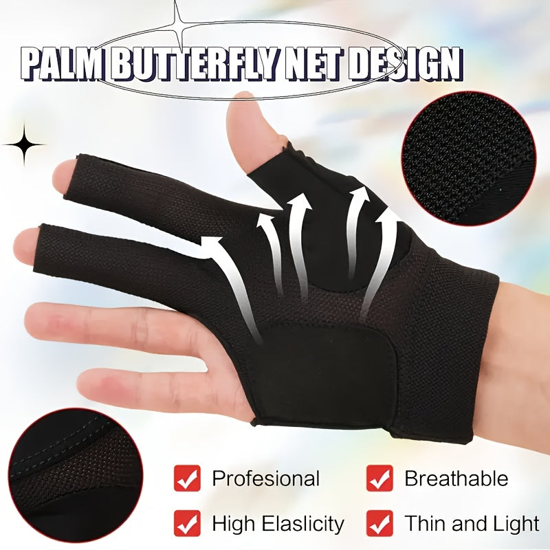 CRICAL Billiard Gloves Left Right Hand Professional Carom Snooker Pool