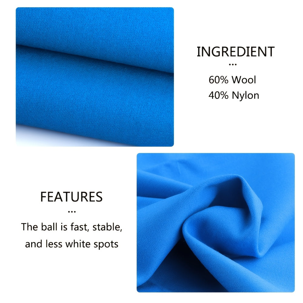 BEKRVIO Worsted Pool Table Felt Replacement Cloth Pre Cut Strips