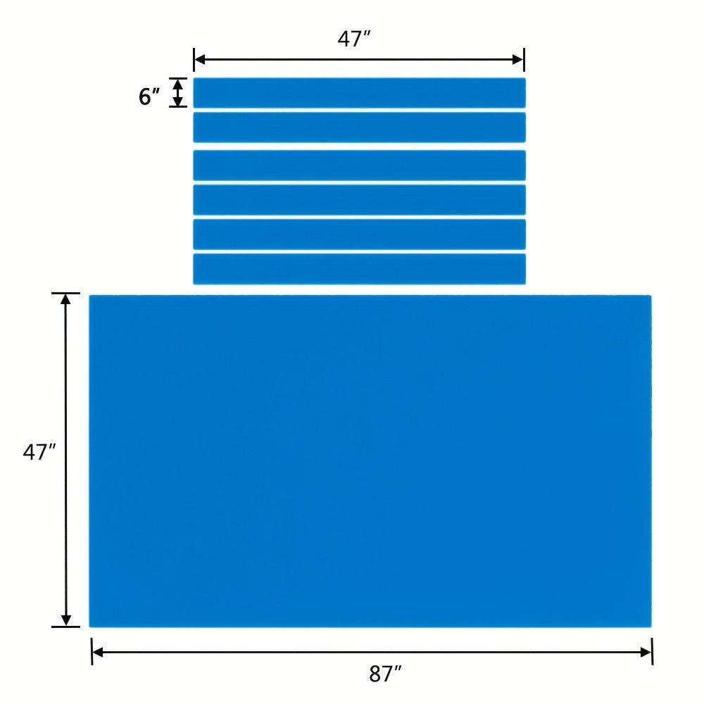 BEKRVIO Worsted Pool Table Felt Replacement Cloth Pre Cut Strips
