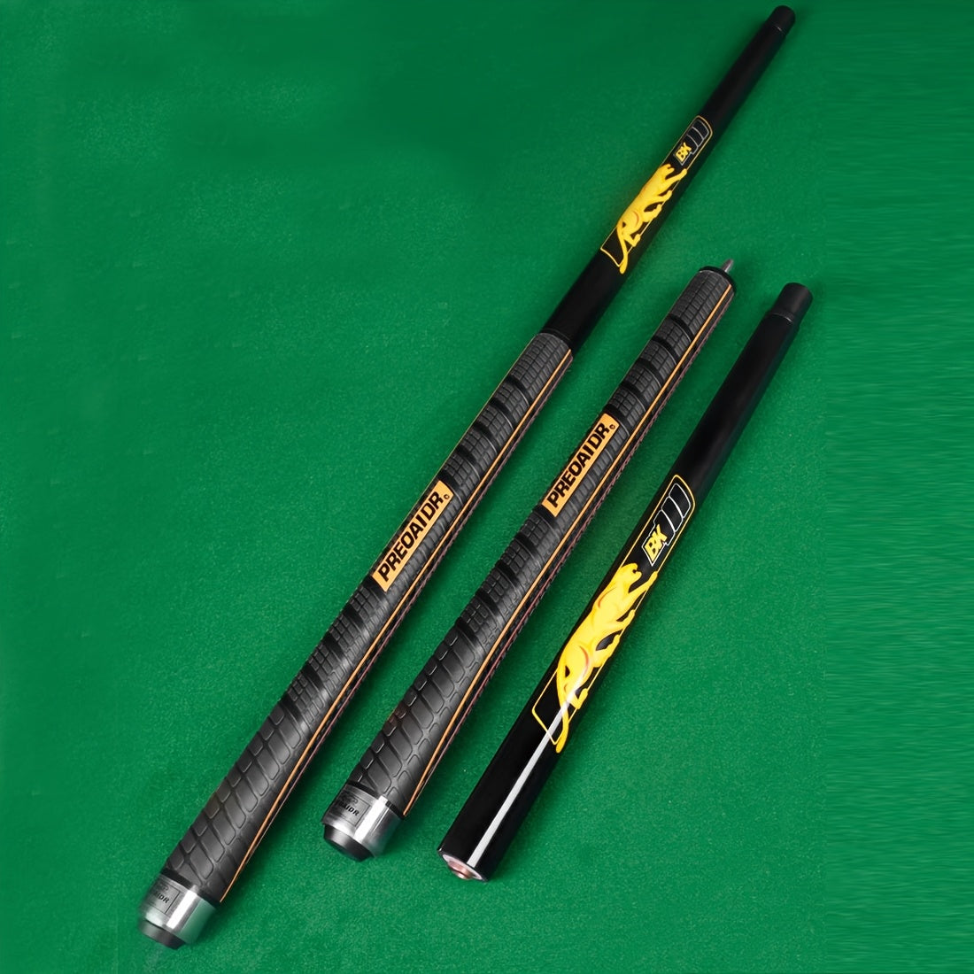 PREOAIDR 3142 Maple Fiber Break Jump Cue 3-In-1 Pool Stick
