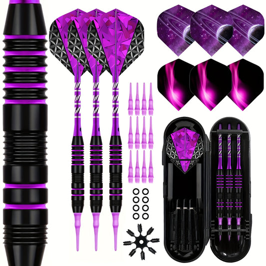 Trecynd 3 Piece Dart Set With Flights And Storage Case