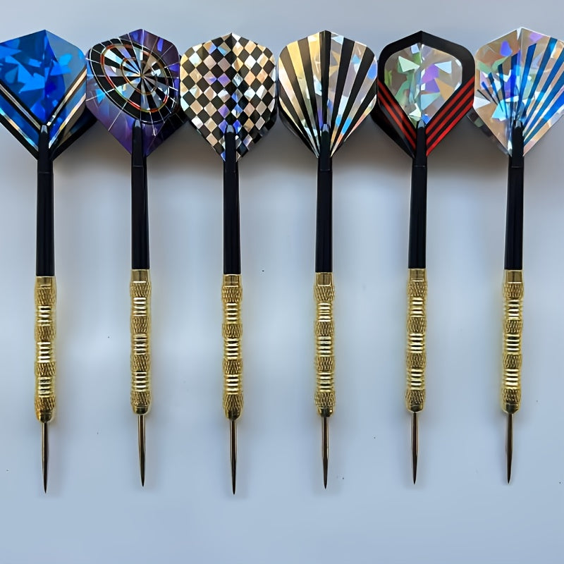 Stainless Steel Dart Set 18 Pieces Professional Darts Kit Flights