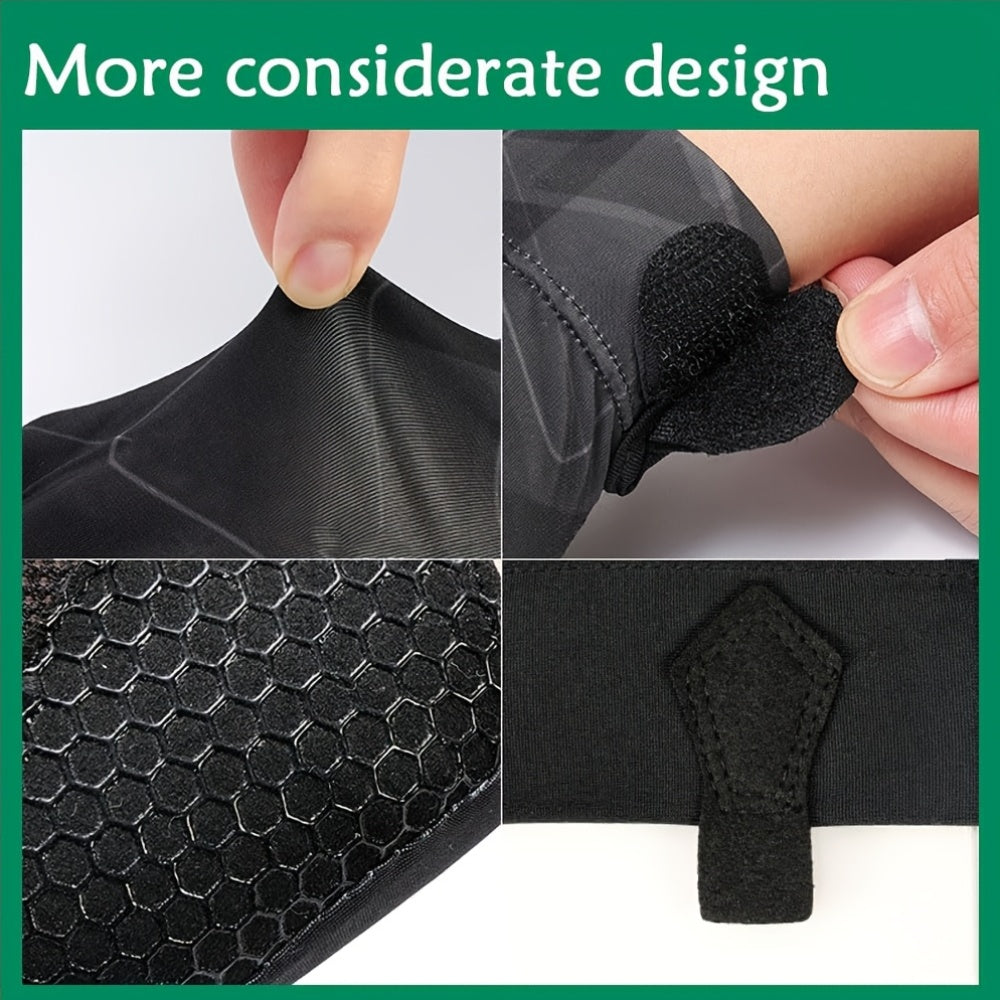 Breathable Anti Slip Billiard Glove 3pc Left Hand Three Fingers