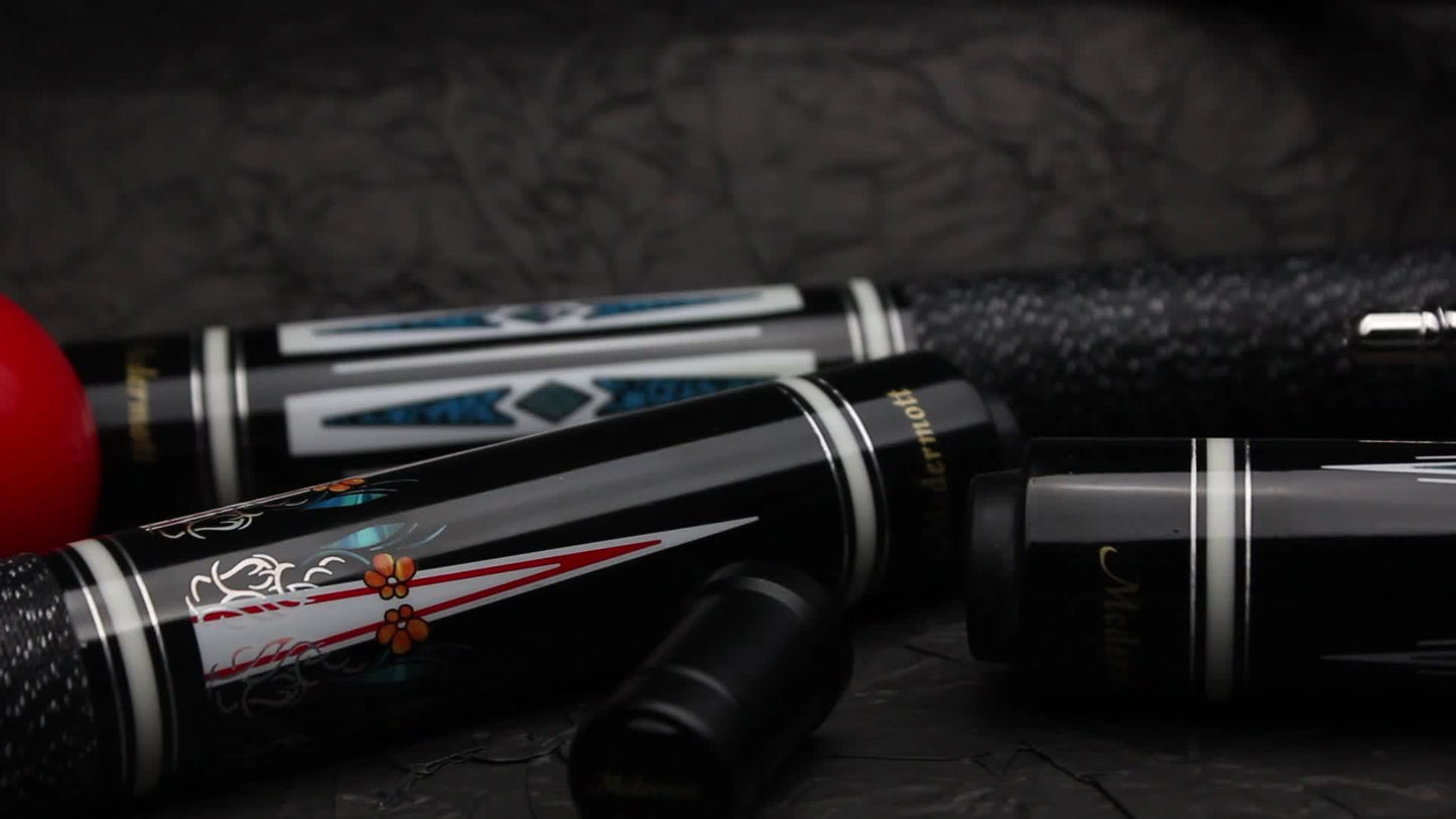McDermott Z2 Series Pool Cue Low Deflection 2 Part