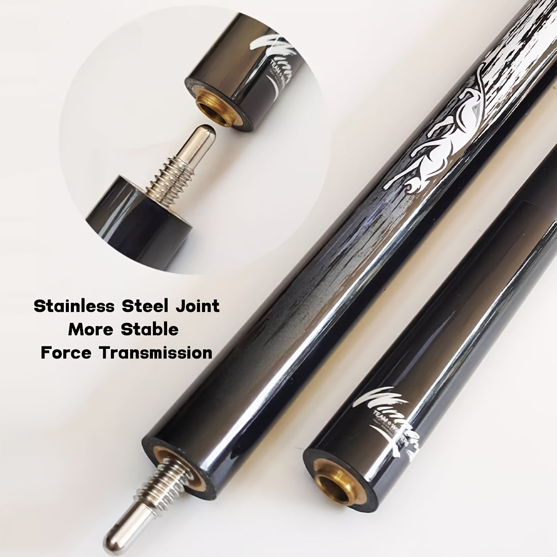 PREOAIDR Carbon Fiber Jump Cue Stick For Pool Table Professional