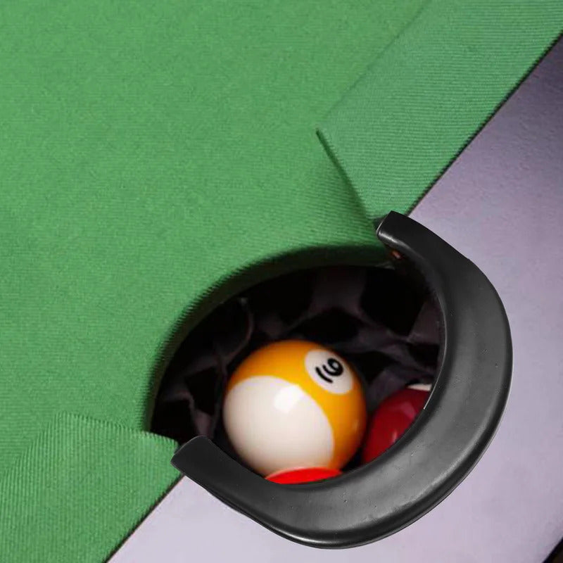 Billiard Pool Table Hole Pocket Rubber Liners Set Snooker Accessories