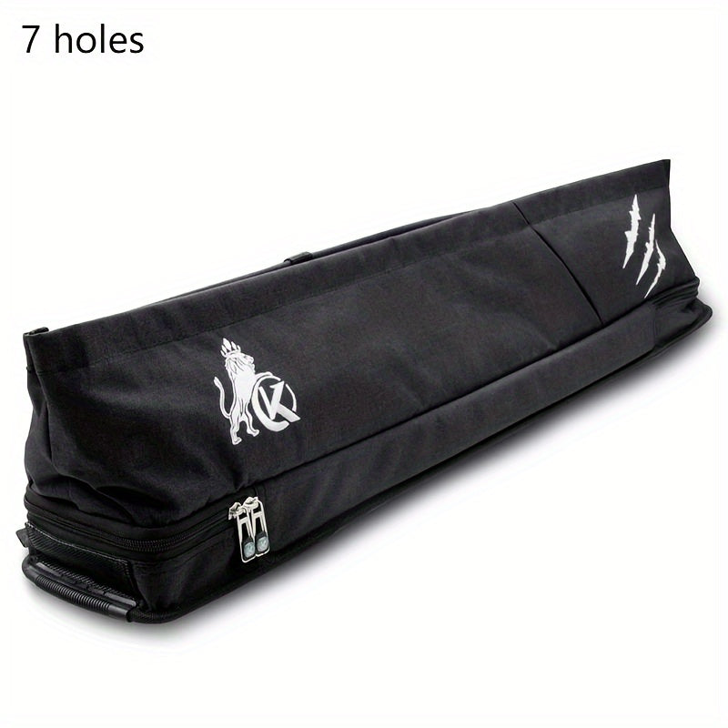 KONLLEN Pool Cue Case High Capacity Wear Resistant Oxford Cloth
