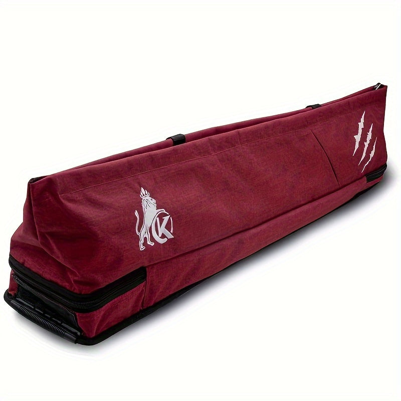 KONLLEN Pool Cue Case High Capacity Wear Resistant Oxford Cloth