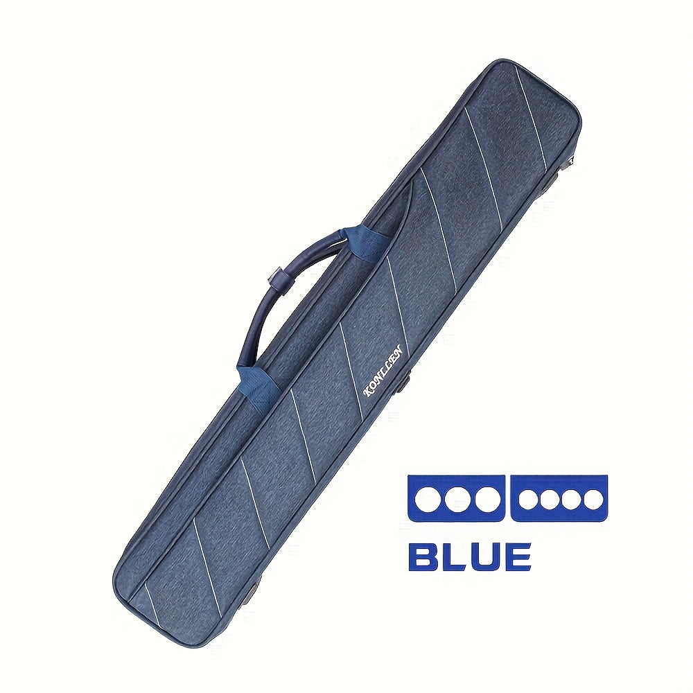 KONLLEN Pool Cue Case 7 Holes Oxford Cloth Durable Portable