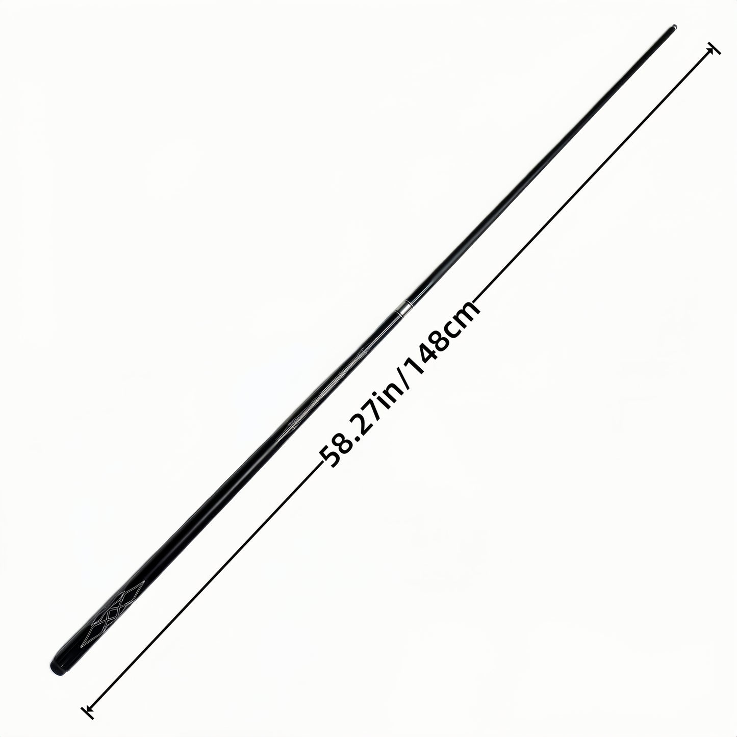 Venom-Inspired High Tech Fiberglass Pool Cue Training And Competition