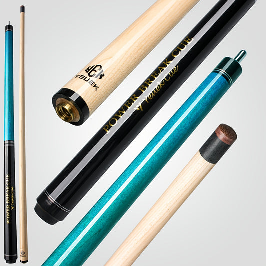 YEUEK Jump Break Pool Cue With Maple Shaft 2 In 1 Performance