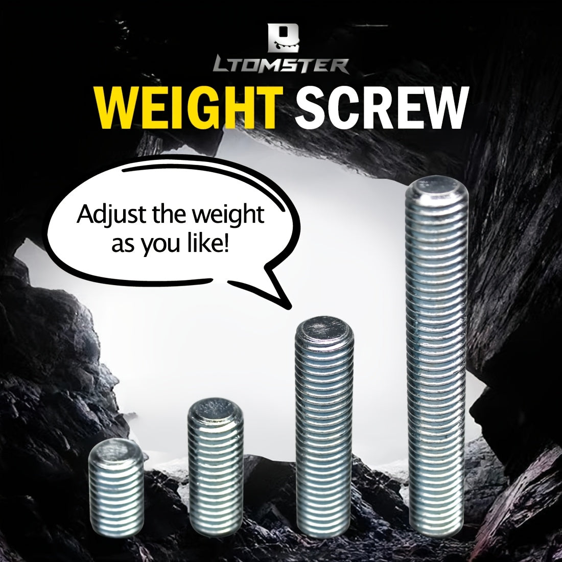 Little Monster Billiard Cue Weight Bolt Kit 4 Weights