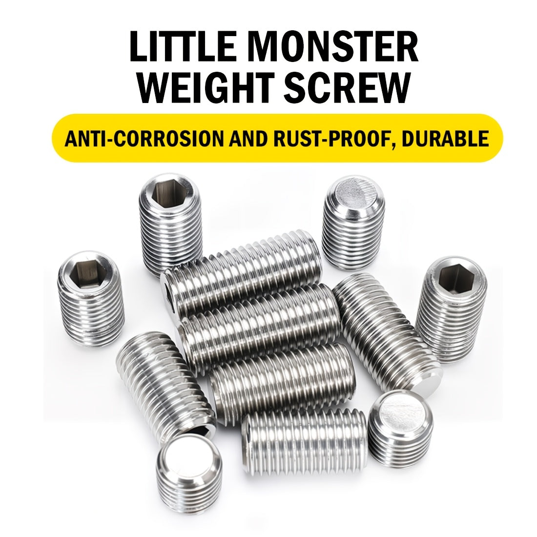 Little Monster Billiard Cue Weight Bolt Kit 4 Weights