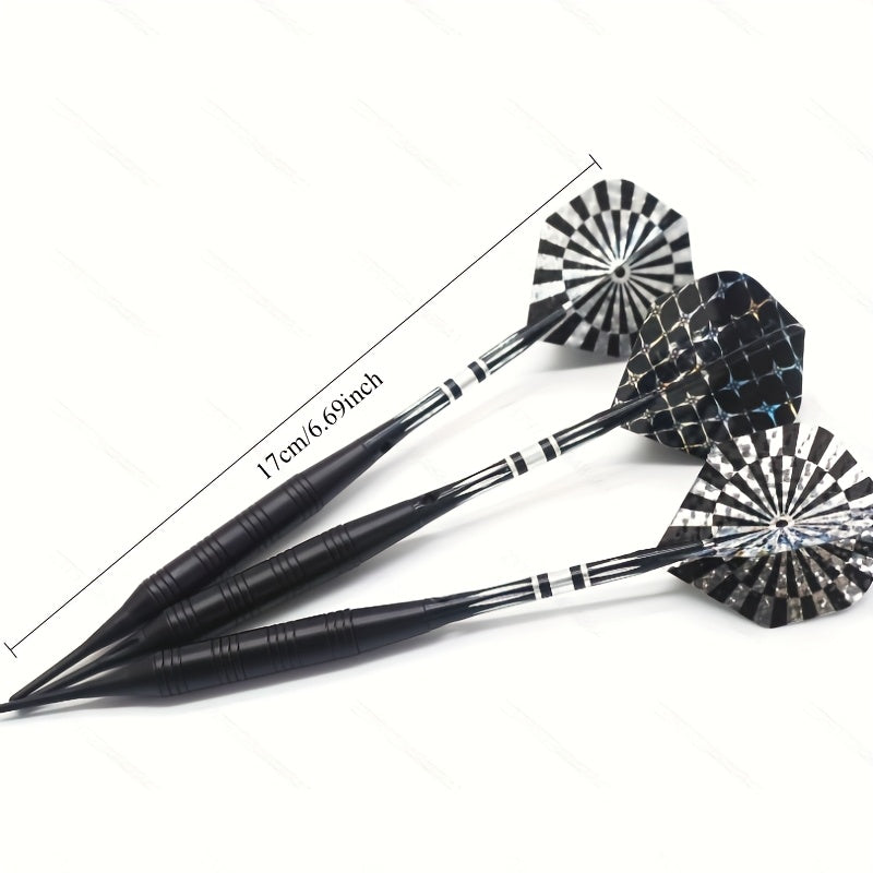 Soft Tip Darts Set for Electronic Dart Board Brass Barrels