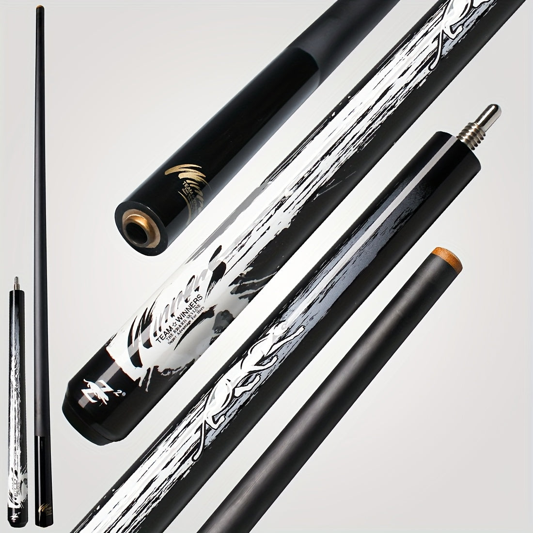 PREOAIDR Carbon Fiber Jump Cue Stick For Pool Table Professional