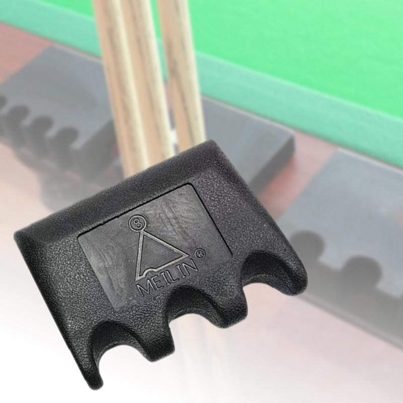 Pool Cue Holder 3 Slot Bracket Shelf Outdoor Billiards Storage