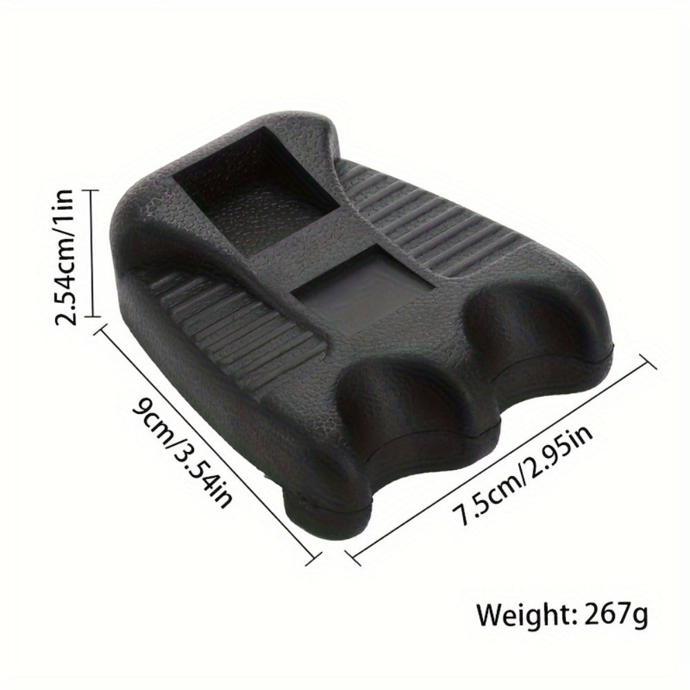 Durable Plastic Ergonomic Portable Pool Cue Rack With Chalk Holder