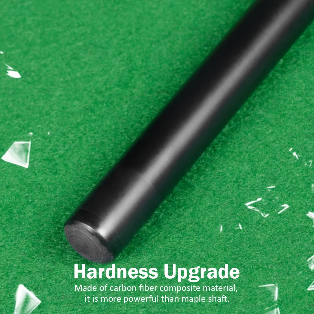 PREOAIDR 3142 Maple Fiber Break Jump Cue 3-In-1 Pool Stick