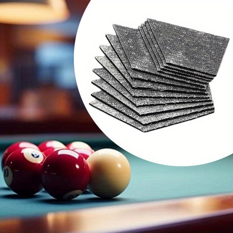 12pcs Pool Table Cushion Facings Rail Bumpers Bevel Set