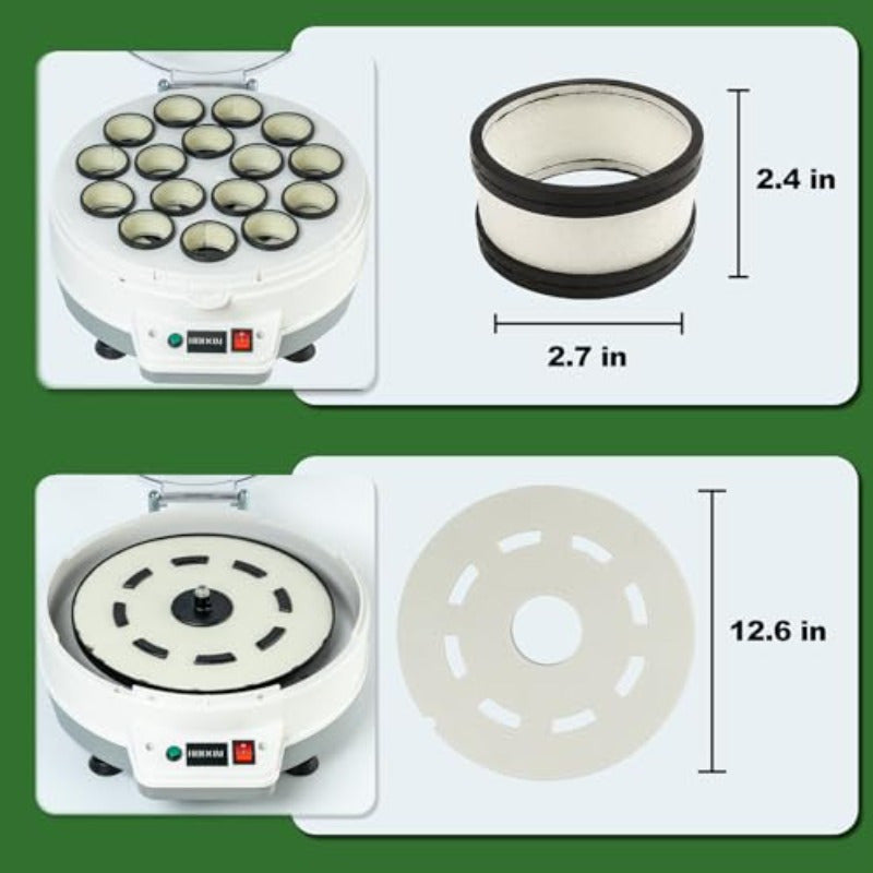 Billiard Ball Cleaning Kit With Wool Rings And Felt Pad