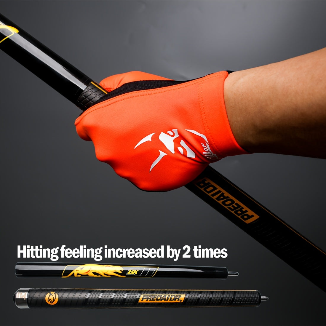 PREOAIDR 3142 Break Jump Cue With Carbon Fiber Maple Shaft
