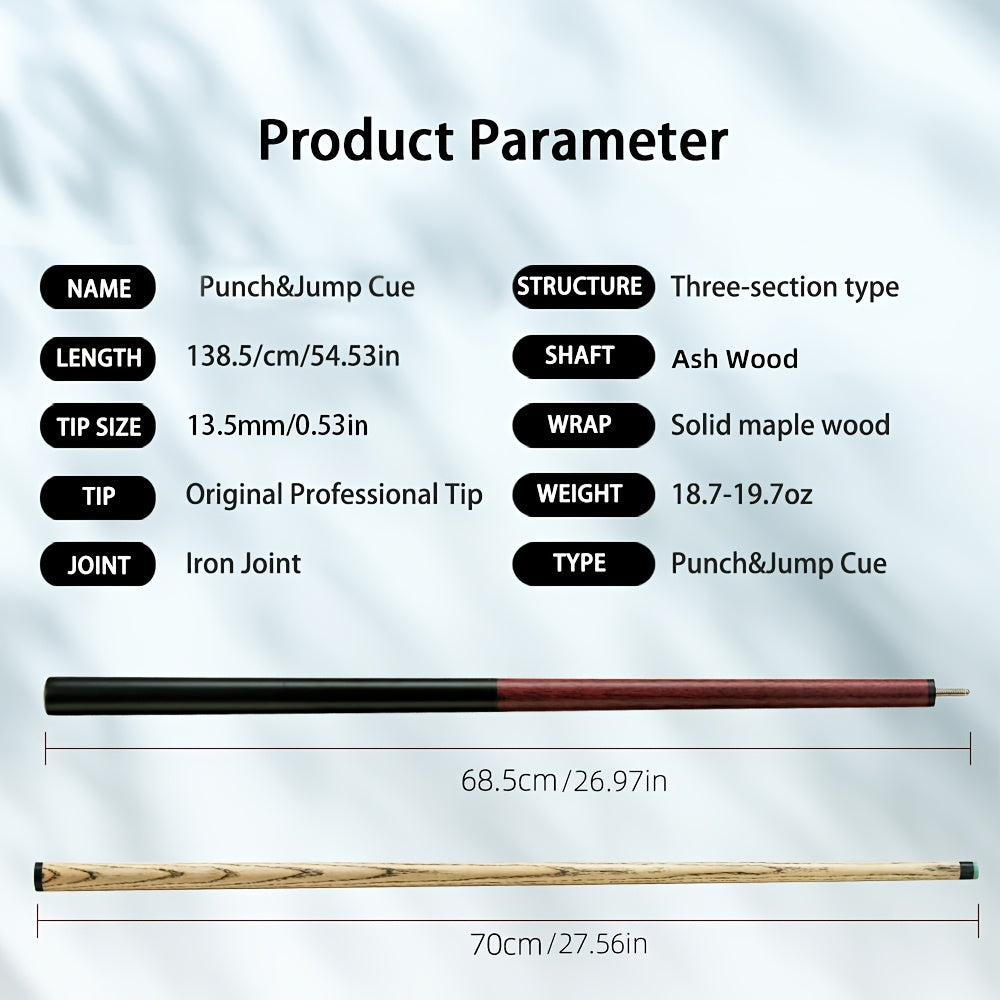 Heavy Hitter Break Jump Cue For Billiards Professional Cue