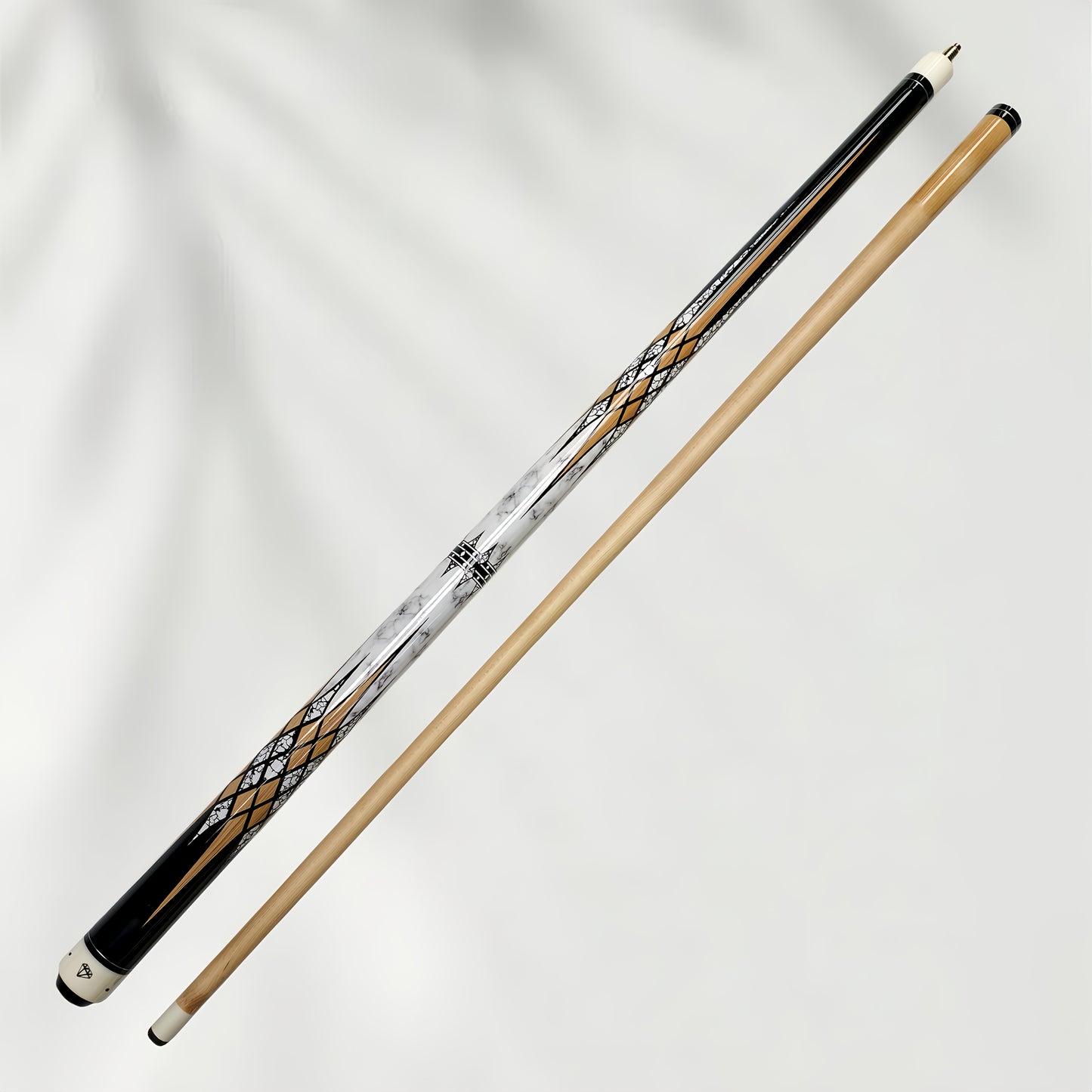 Perfe Marble Texture Pool Cue Premium Handcrafted Wooden Billiard Stick