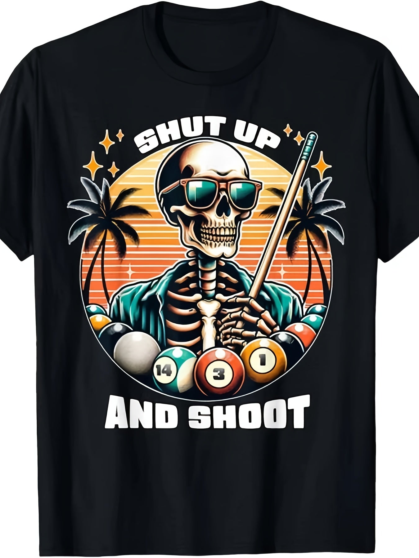 Vinta Shut Up And Shoot 9 Ball Pool Tee UnisexWear