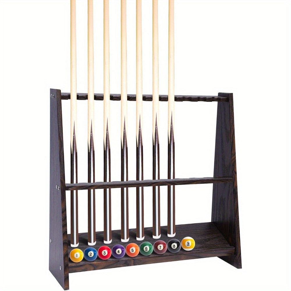 Wanlecy 10 Pool Cue Rack Heavy Duty Billiards Stand