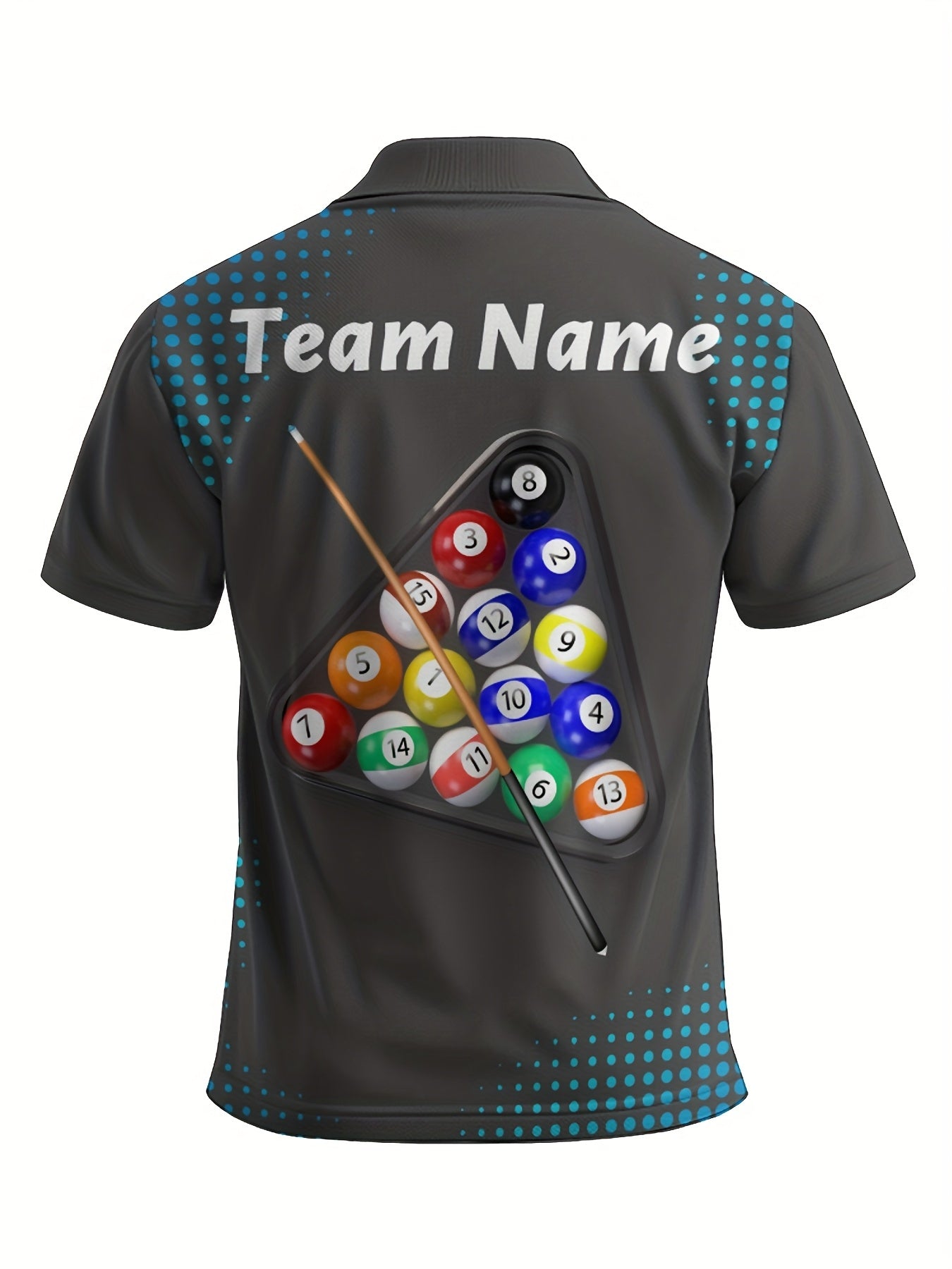 Personalized Billiard Shirts With Names And Team Logos