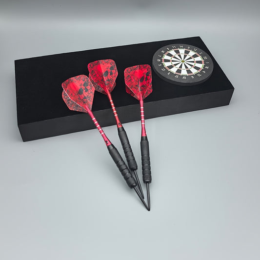 3pcs Standard Competition Darts With EVA Foam Velvet Dartboard