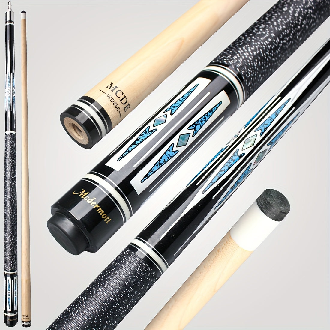 McDermott Z2 Series Pool Cue Low Deflection 2 Part