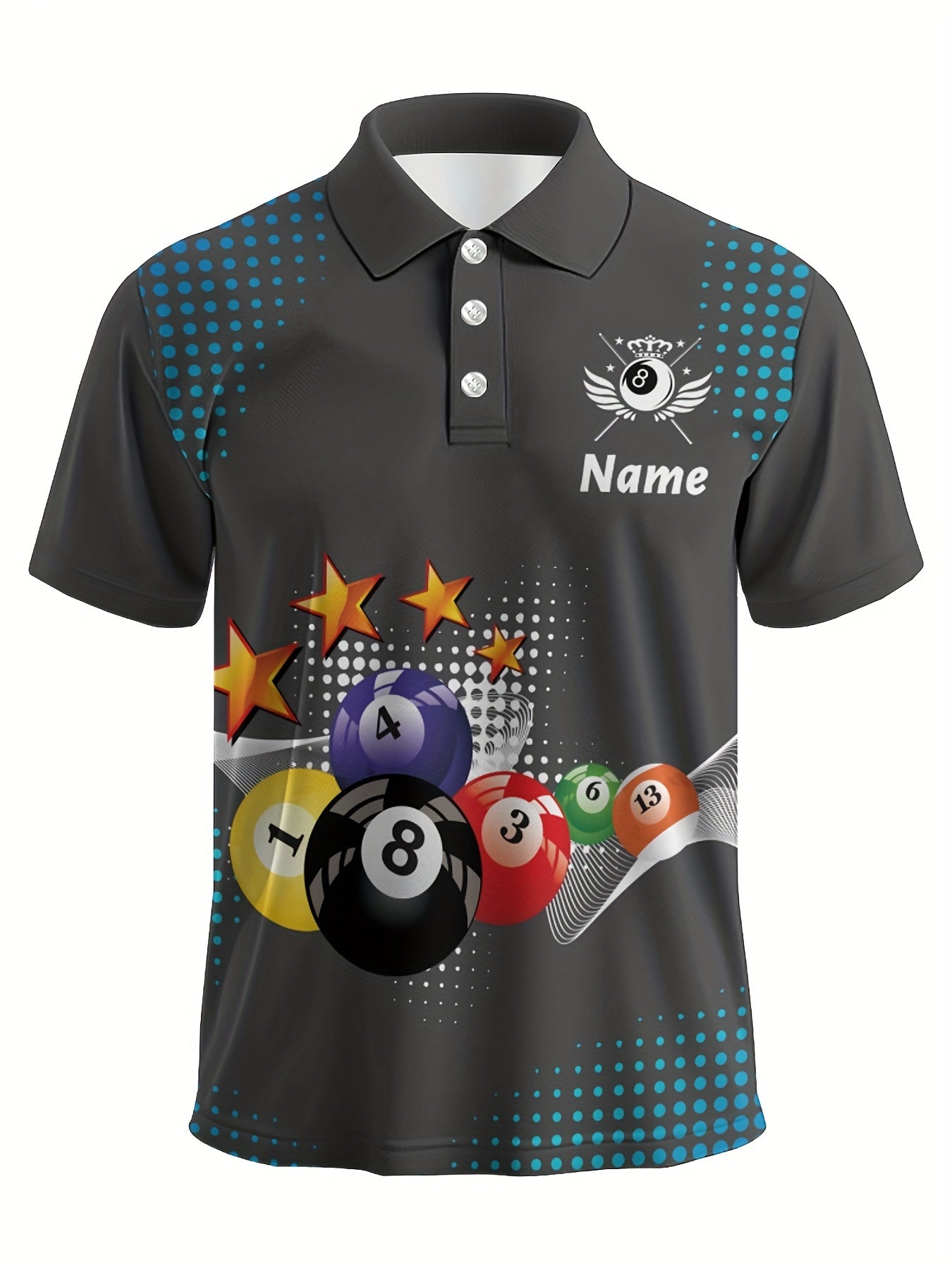 Personalized Billiard Shirts With Names And Team Logos