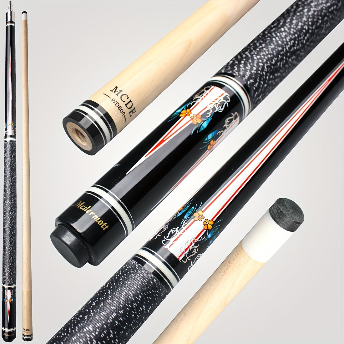 McDermott Z2 Series Pool Cue Low Deflection 2 Part