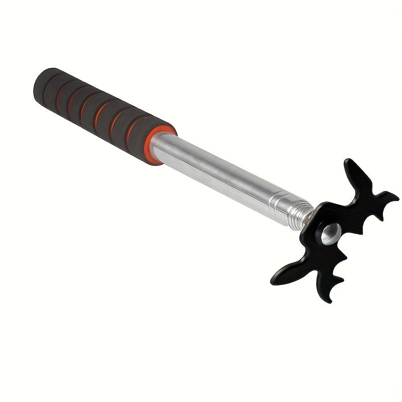 Adjustable Telescopic Pool Cue Holder With Extending Stand And Bridge