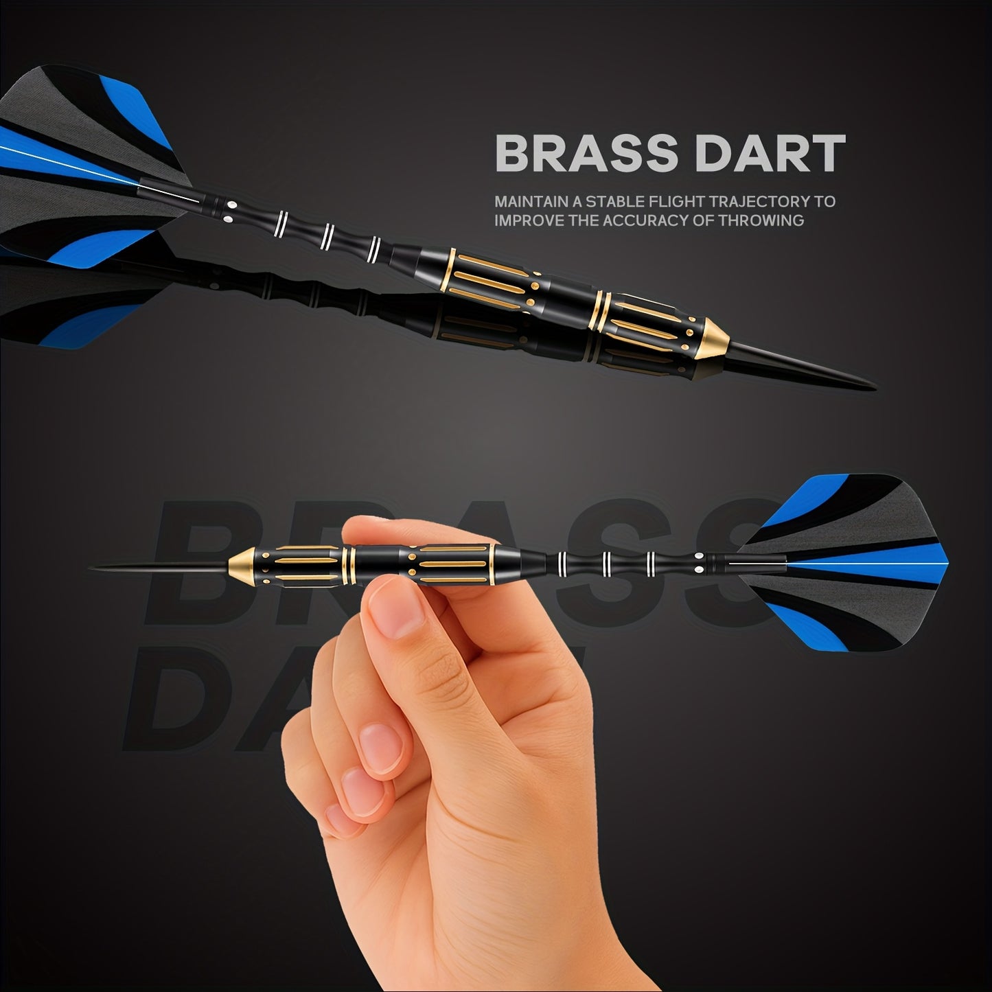 Copper Dart Set 42 Pcs With Storage Case 23g Professional