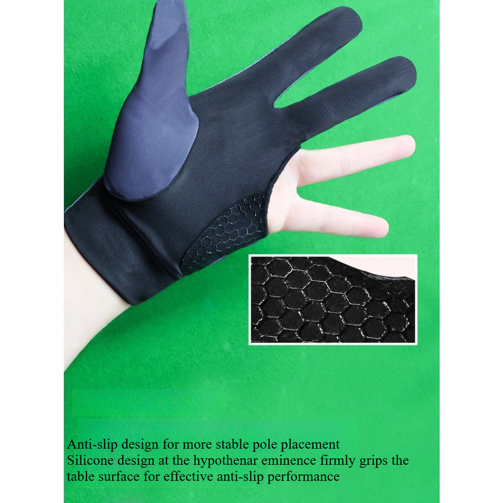 Professional Snooker Table Tennis Gloves Left Hand Anti Slip