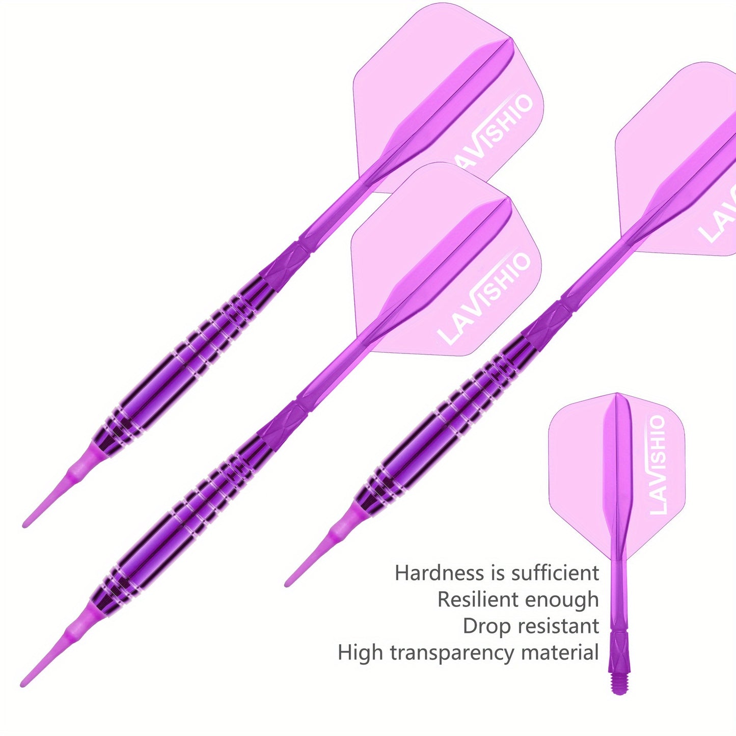 Trecynd 21g Soft Tip Dart Set With Flights And Shafts