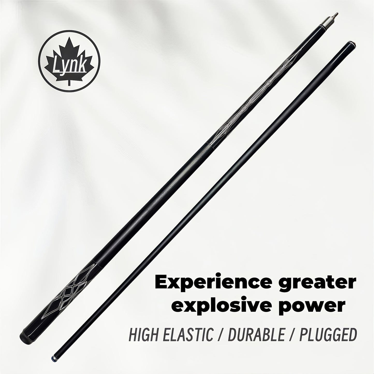 Venom-Inspired High Tech Fiberglass Pool Cue Training And Competition