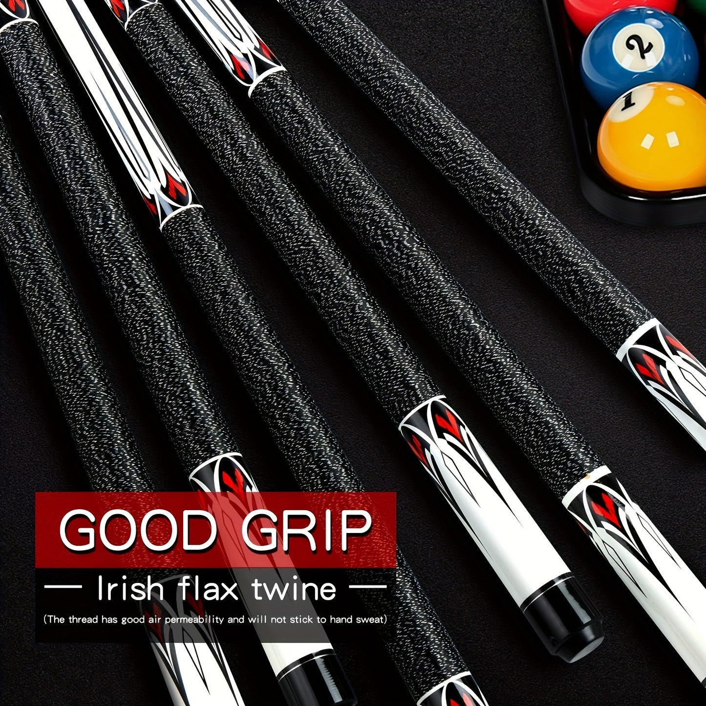 SEARVGRH Maple Pool Cue for Snooker and Billiards Elite